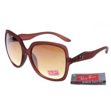 Fake Ray-Bans jackie ohh RB2085 brown frame gradient brown lens