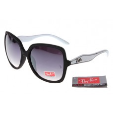 Discount Ray Bans jackie ohh rb2085 white black frame gradient gray lens