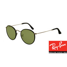Replica Ray-Ban RB3475Q Sunglasses Black Frame Green Lens