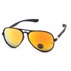 Fake Ray Ban RB4180 aviator sunglasses black frame sale