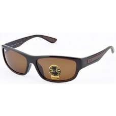 Fake Ray Ban RB4196 sunglasses brown frame brown g-15 lens