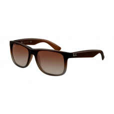 Replica Ray Ban RB4165 Justin Sunglasses Rubber Brown-Grey Frame