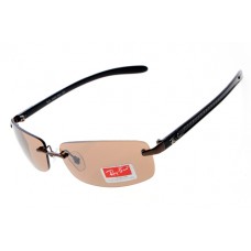 Fake Ray Ban RB8304 tech sunglasses brown black frame
