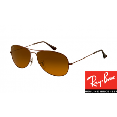 Replica Ray-Bans RB3362 Cockpit Brown Frame Brown Lens