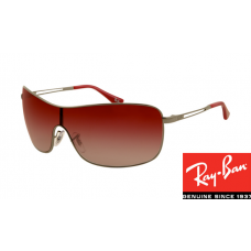 Replica Ray-Ban RB3466 Sunglasses Gunmetal Frame Red Wine Gradient Lens