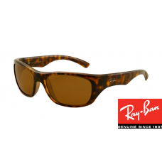 Replica Ray-Ban RB4177 Sunglasses Tortoise Frame Brown Lens