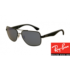 Sale Knockoff Ray Ban RB3483 Sunglasses Black frame black lens