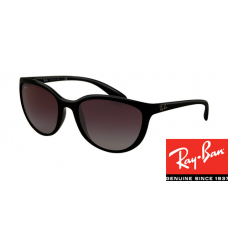 Wholesale Ray-Bans RB4167 Cats Black Frame Gray Gradient Lens