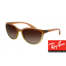 Knock-off Ray-Bans RB4167 Cats Light Brown Frame Brown Gradient Lens