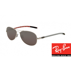 Replica Ray-Ban RB8301 Tech Sunglasses Matte Silver Frame