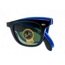 Wholesale Ray Ban Sunglasses RB4105 folding black blue frame