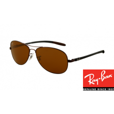 Replica Ray-Ban RB8301 Tech Sunglasses Brown Frame